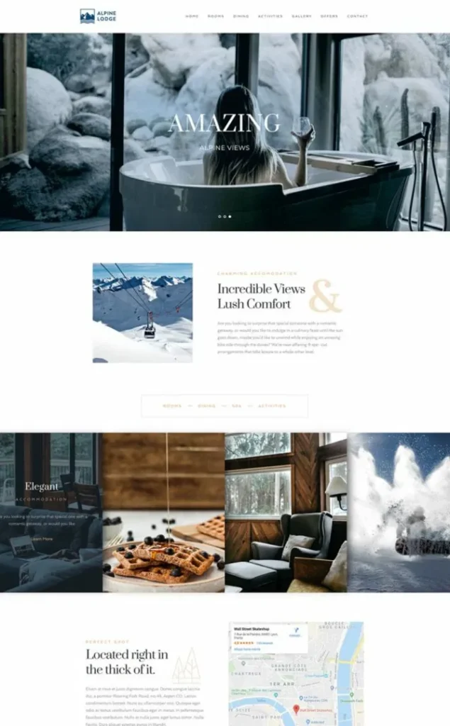 Modèle de site Image 4 3 — WordPress par WPUltime