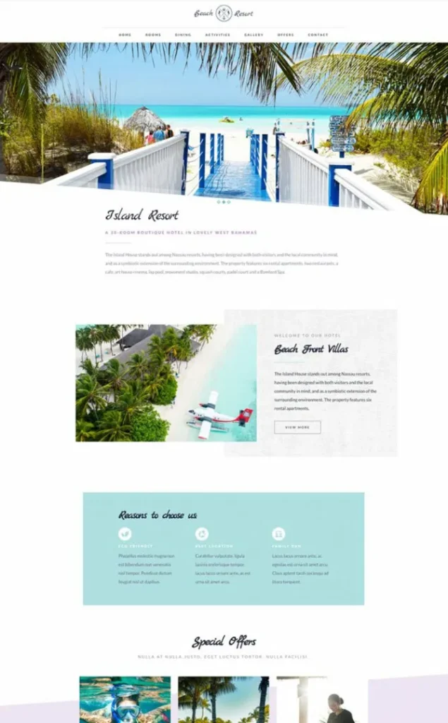 Modèle de site Image 1 6 — WordPress par WPUltime