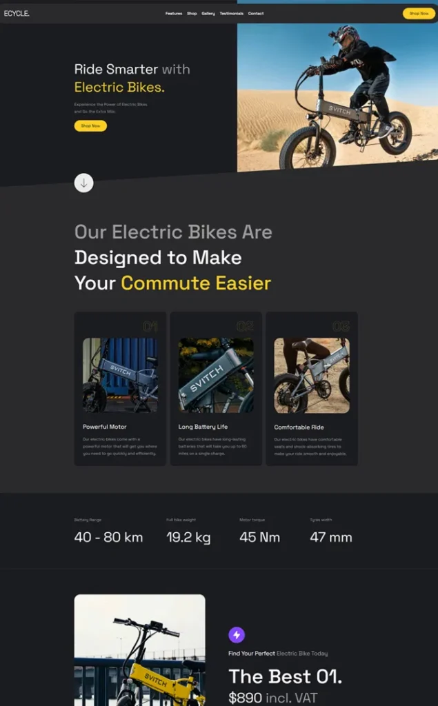 Modèle de site Ecycle — WordPress par WPUltime