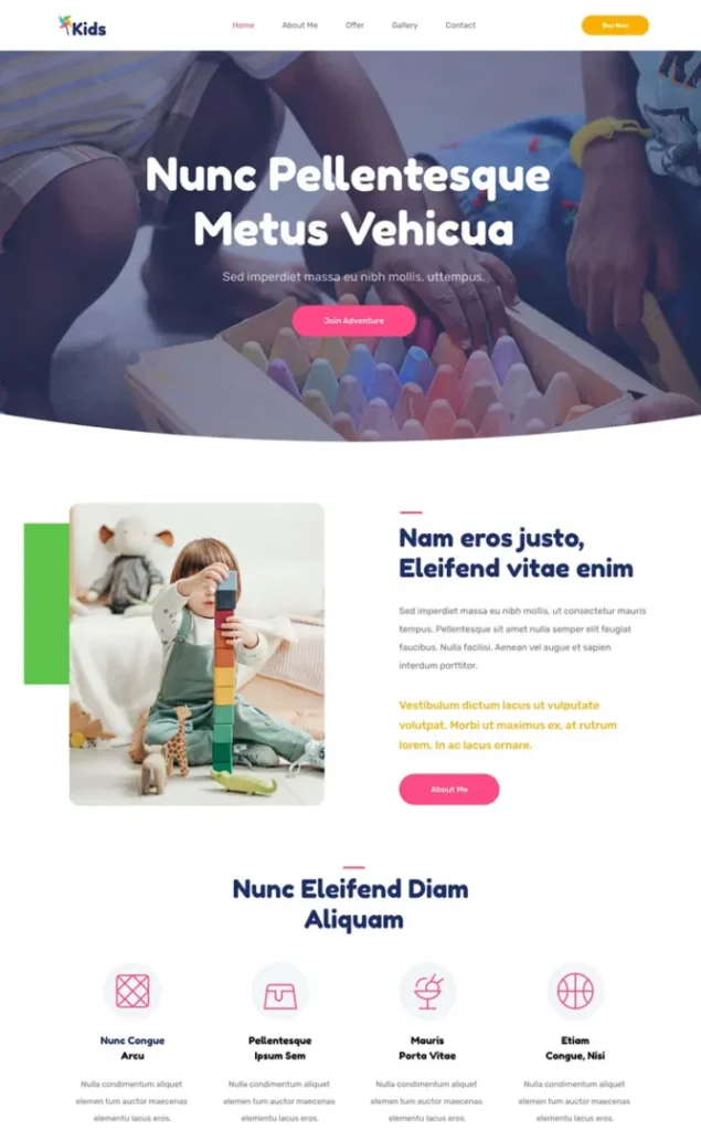 Modèle de site Image 3 4 — WordPress par WPUltime
