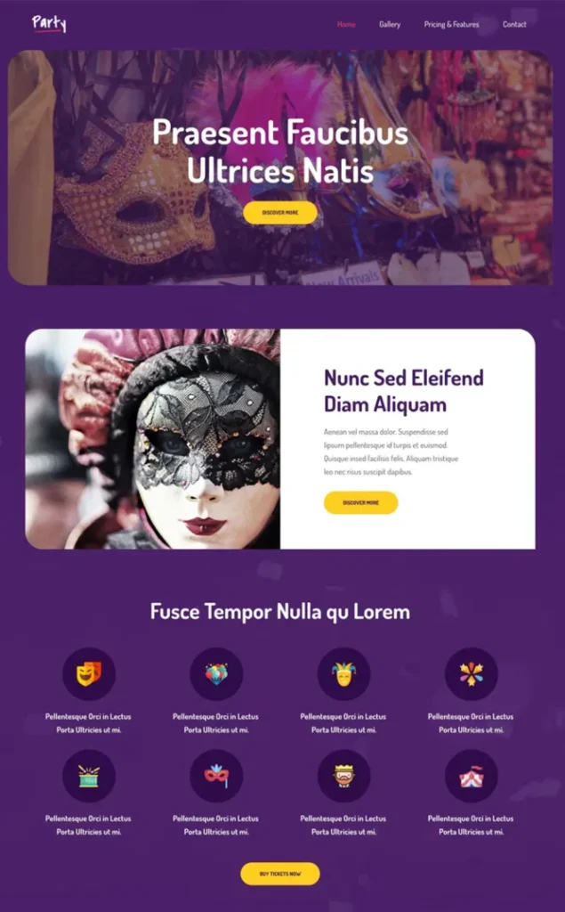 Modèle de site Image 24 — WordPress par WPUltime