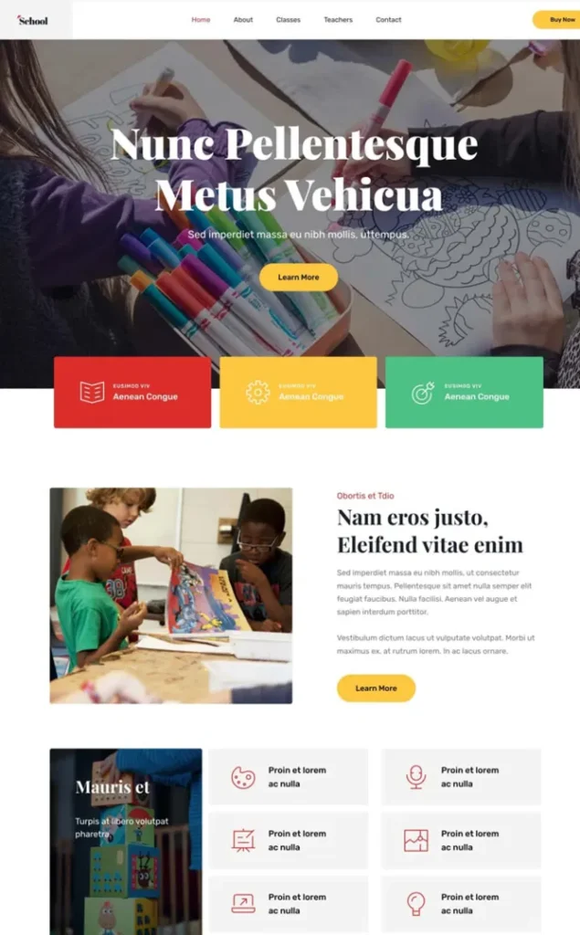 Modèle de site Image 4 4 — WordPress par WPUltime