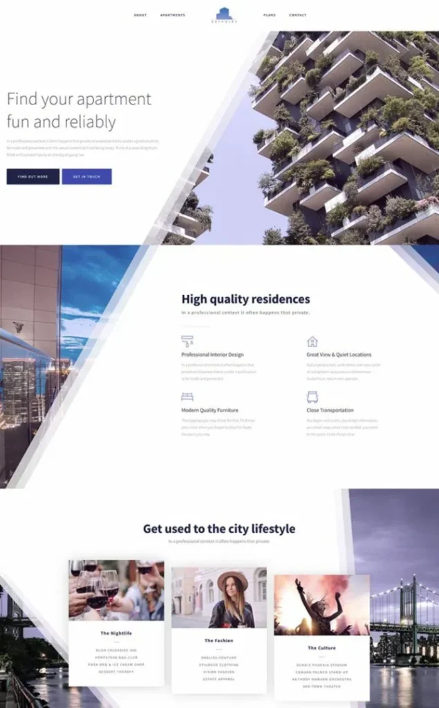 Modèle de site Image 4 5 — WordPress par WPUltime