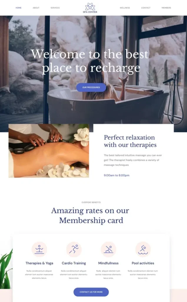 Modèle de site Image 7 — WordPress par WPUltime
