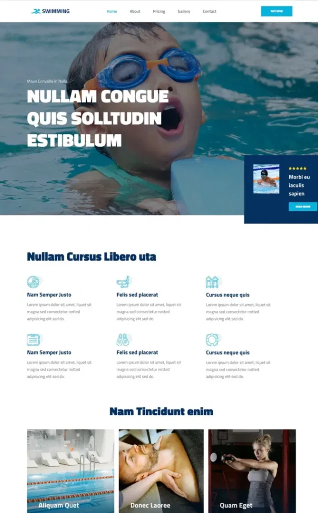 Modèle de site Image 9 — WordPress par WPUltime