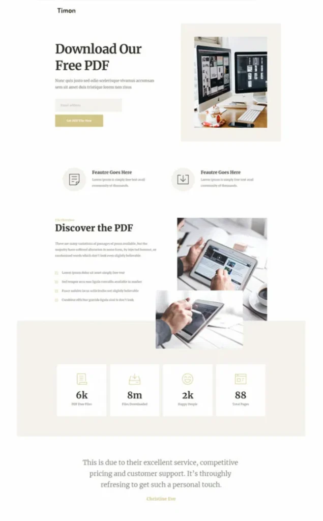 Modèle de site Image 21 — WordPress par WPUltime