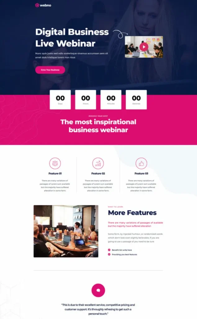 Modèle de site Image 20 — WordPress par WPUltime