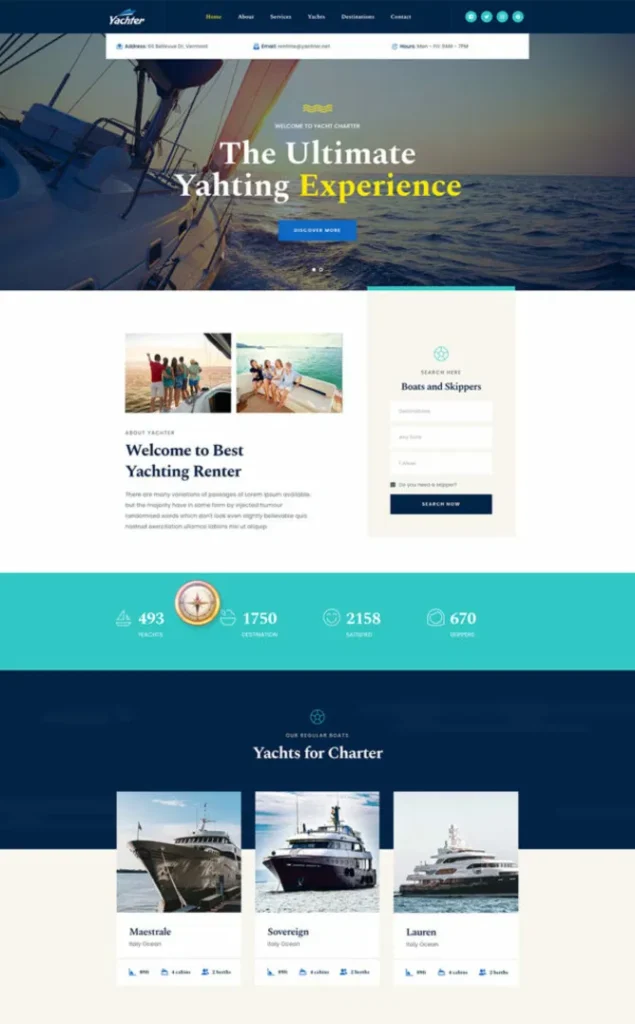 Modèle de site Image 13 — WordPress par WPUltime