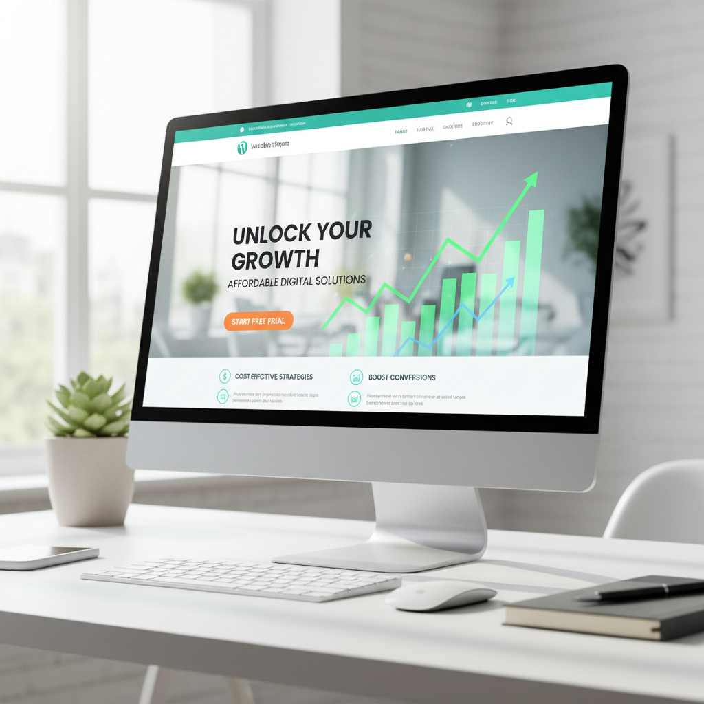 Créer une landing page WordPress à petit prix : templates et process gagnants